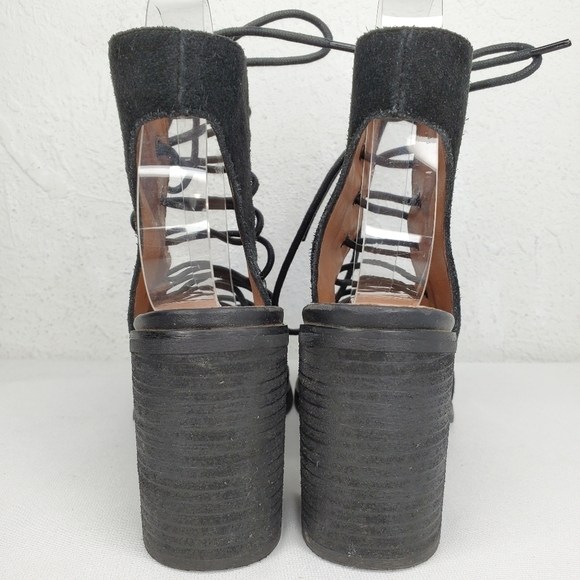 Jeffrey Campbell X Free People Suede Heel Booties - Picture 5 of 12